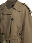 Trench corto Balenciaga color esploratore