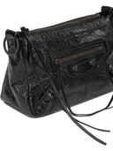 Balenciaga "Le City Moto Mini" Small Shoulder Bag