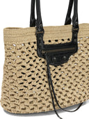 Balenciaga "Le City Basket" Medium Shoulder Bag