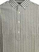 Beams Plus Casual Cotton Seersucker Shirt