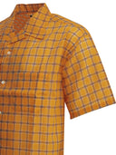 Beams Plus "Open Collar Nylon Airy Plaid" Casual Shirt