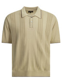 Polo con botones de punto texturizado de Beams Plus