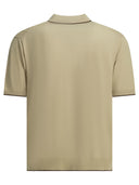 Polo con botones de punto texturizado de Beams Plus