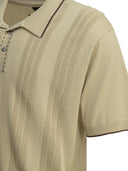 Polo con botones de punto texturizado de Beams Plus