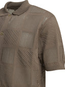 Polo con botones de punto texturizado de Beams Plus
