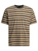 Beams Plus Striped Crew Neck T Shirt