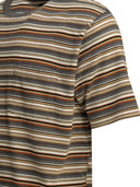 Beams Plus Striped Crew Neck T Shirt