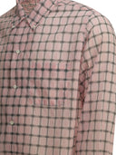 Beams Plus "Open Db Nylon Airy Plaid" Casual Shirt
