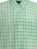 Beams Plus "Open Db Nylon Airy Plaid" Casual Shirt