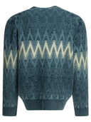 Beams Plus "Indigo Yarn" Cardigan