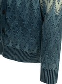 Beams Plus "Indigo Yarn" Cardigan