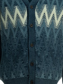 Beams Plus "Indigo Yarn" Cardigan