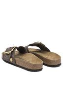 Ciabatte Birkenstock "Madrid Big Buckle Rafia".