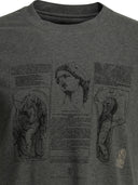 Brunello Cucinelli Crew Neck T Shirt With Print