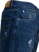Brunello Cucinelli Five Pocket Leisure Fit Jeans