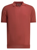 Polo sans boutons en coton Brunello Cucinelli