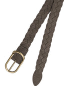 Brunello Cucinelli Suede Woven Belt