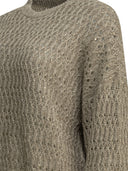 Brunello Cucinelli Crewneck Sweater With Sequins