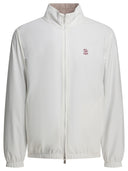 Brunello Cucinelli Veste coupe-vent réversible en nylon