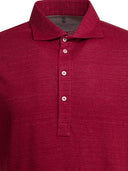 Brunello Cucinelli Linen And Cotton Mélange Jersey Polo Shirt