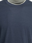 Brunello Cucinelli "Faux Layering" Crewneck T Shirt