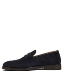 Brunello Cucinelli Suede "Penny" Loafers