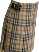 Burberry Wool "Check" Mini Kilt