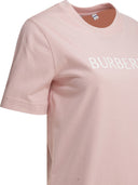 Burberry Cotton T Shirt With Logo