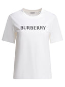 Camiseta de algodón con logo de Burberry