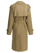 Burberry "Castleford" Cotton Trench Coat