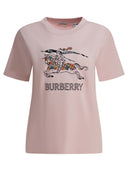 Burberry T-shirt en coton avec Ekd
