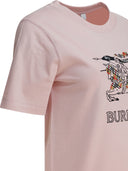 Burberry T-shirt en coton avec Ekd