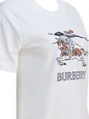 Burberry Cotton T Shirt With Ekd