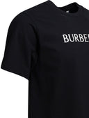 Burberry Cotton T Shirt With Logo
