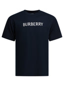 Burberry Cotton T Shirt With Logo