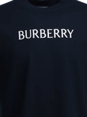 Burberry Cotton T Shirt With Logo