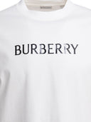 Camiseta de algodón con logo de Burberry