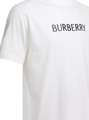 Camiseta de algodón con logo de Burberry