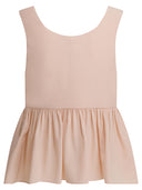 Chloé Top De Crepé De China De Seda