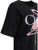 Chloé T-shirt en coton avec logo