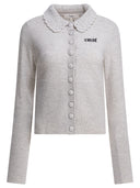 Cárdigan de lana con logo de Chloé