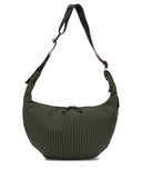 Comme Des Garçons Homme "Grid Check" Grand Sac à Bandoulière