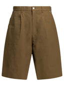 Comme Des Garçons Homme Pantalones cortos formales de algodón