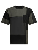 Comme Des Garçons Homme Patchwork Crewneck T-shirt