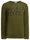 Comme Des Garçons Shirt Crew Neck Sweater With Logo