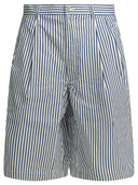 Comme Des Garçons Shirt Formal Striped Shorts