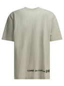 Comme Des Garçons Shirt Crew Neck T Shirt With Reverse Logo