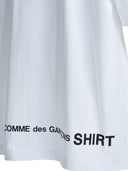 Comme Des Garçons Shirt Crew Neck T Shirt With Reverse Logo