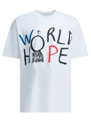 Comme Des Garçons Shirt Crew Neck T Shirt With Print
