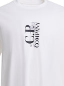 C.P. Company Crew Neck T Shirt With Logo